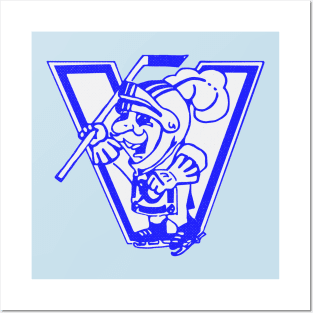 Retro  Virginia Lancers Hockey 1983 Posters and Art